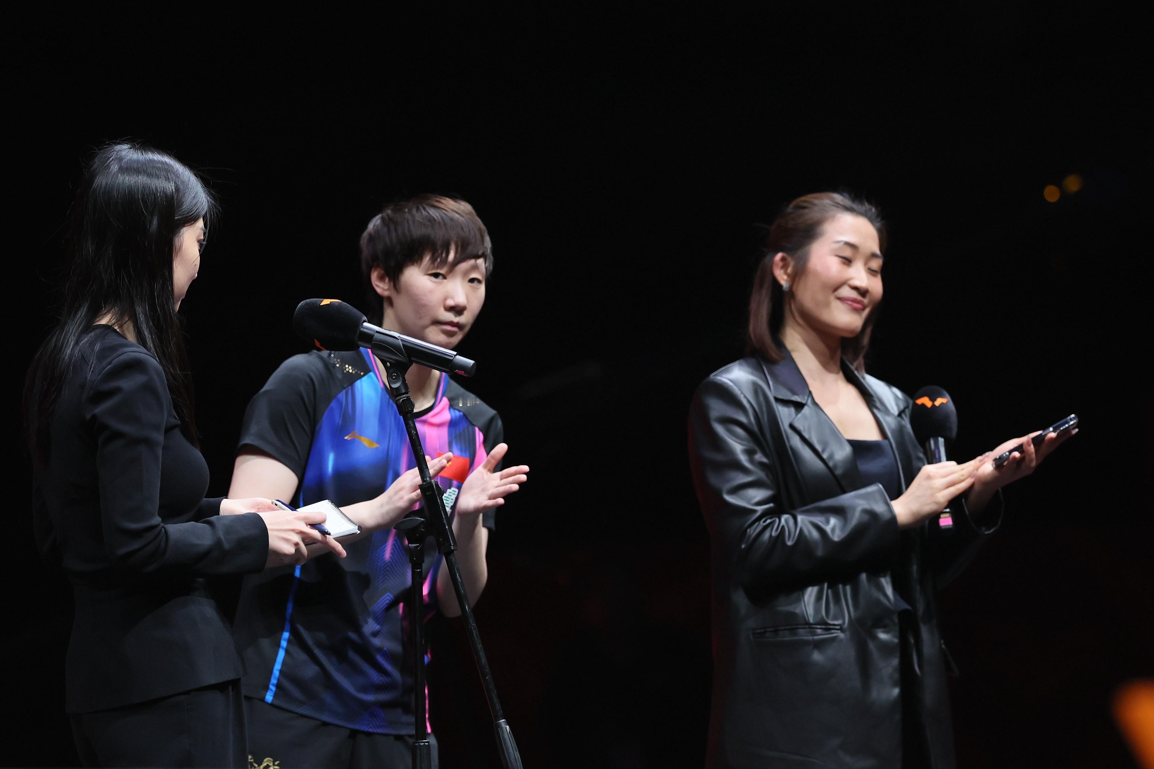 wtt香港总决赛2025 251213香港总决赛女单半决赛 | 中体2王曼昱4比