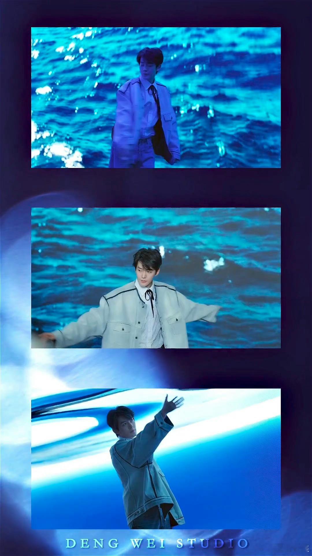 #邓为蓝色海洋大片#💙#邓为航行物语#今日的快乐应该就是五个字！邓 为 放 饭