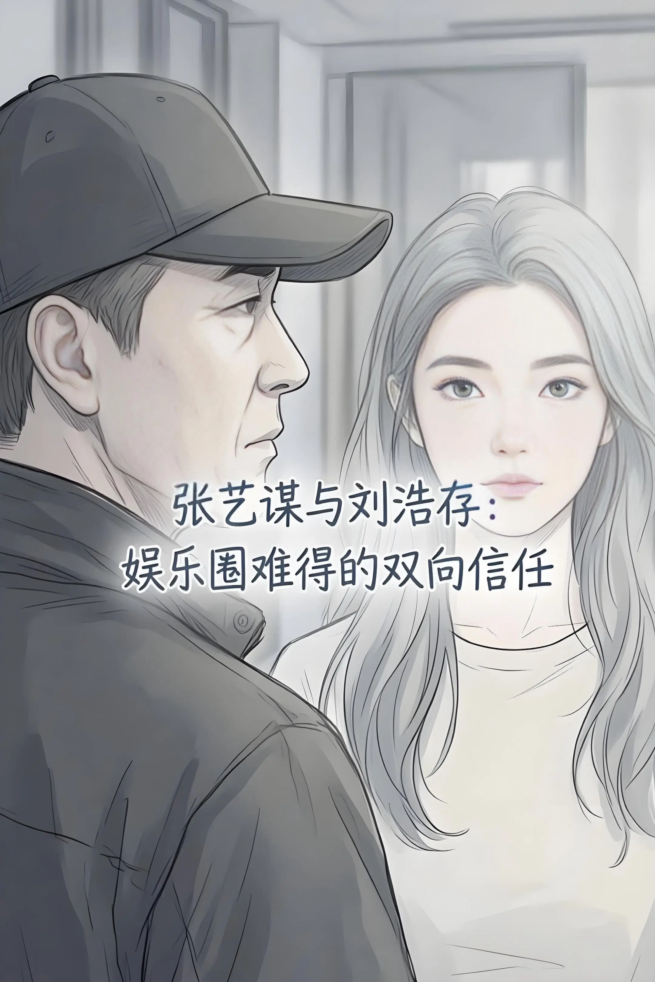 张艺谋与刘浩存；娱乐圈难得的双向信任。