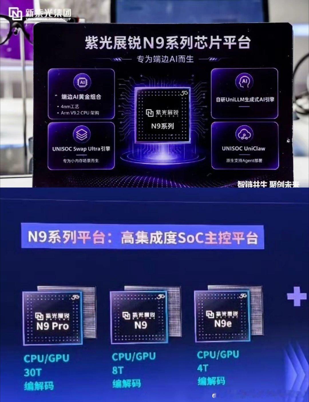 4nm旗舰紫光展锐N9，Arm v9.2架构、最高30T算力 