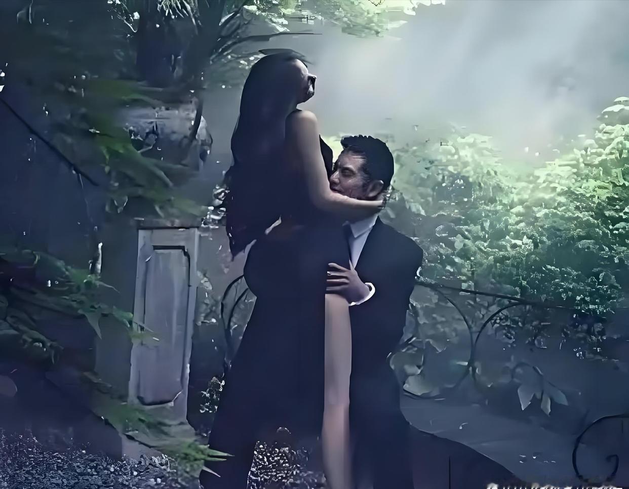 黄晓明和杨颖当时的结婚照 ​​​