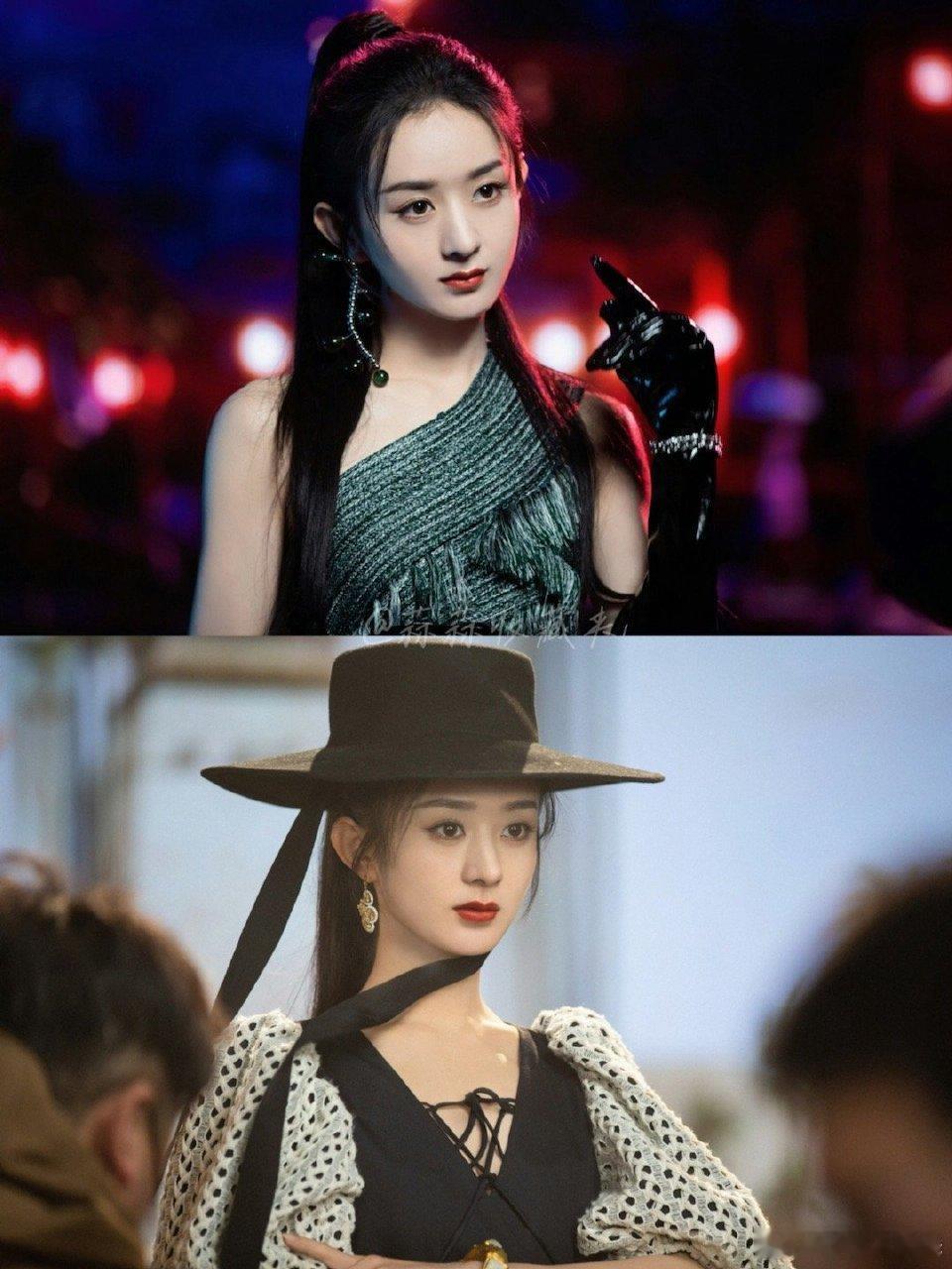 赵丽颖为《寻龙传说》配音拍摄的海报姐姐演那种恶女角色也特别适合谁看过宫锁沉香 