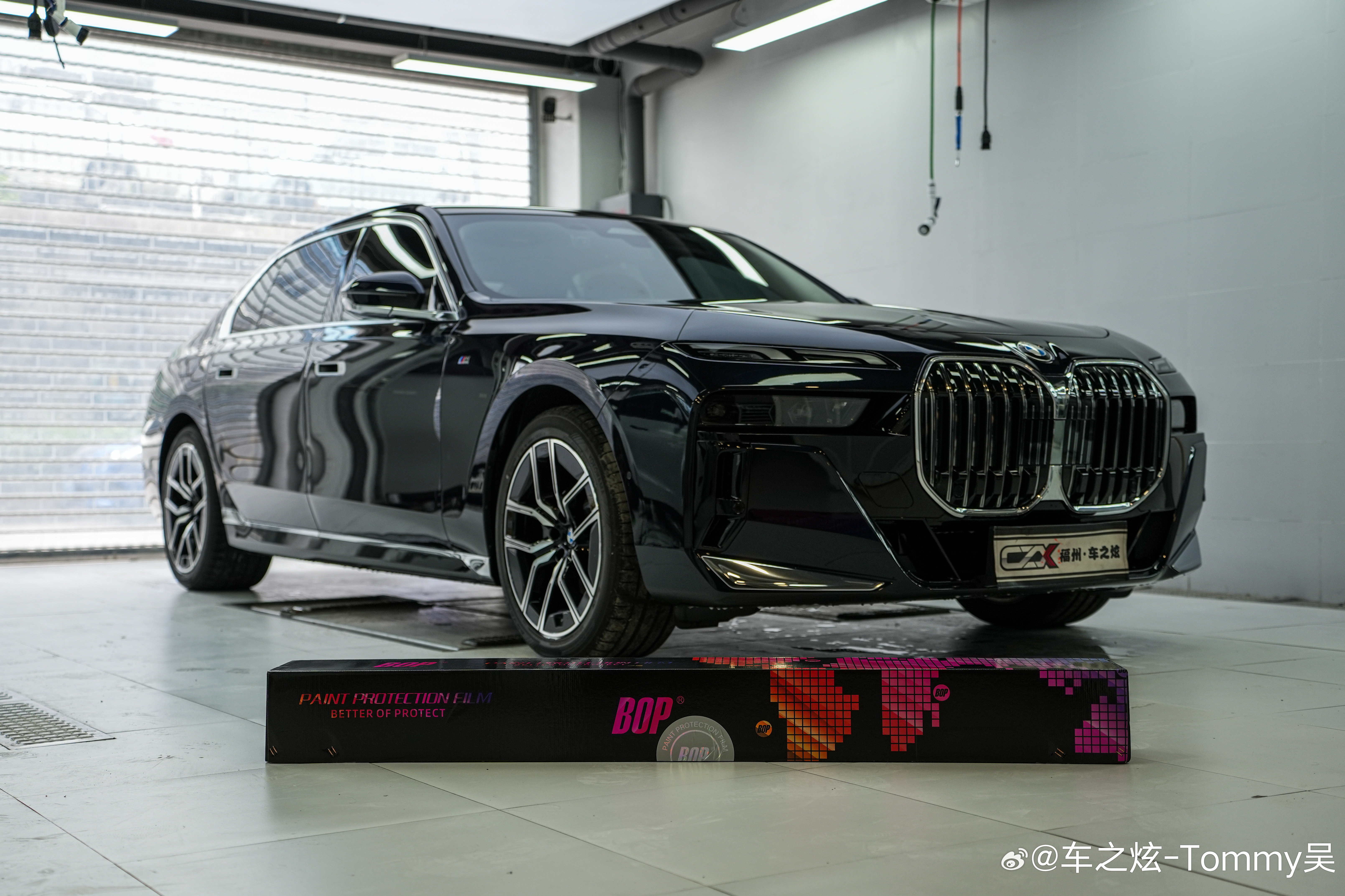 宝马7系透明膜 BOP 挑战者PLUS隐形车衣福州车之炫宝马7系隐形车衣  ​​