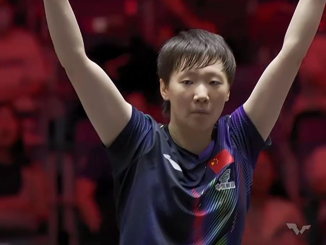 【太燃了！王曼昱在第四局完成超级大逆转，把大比分带到 3-1，基本锁定胜局】第四