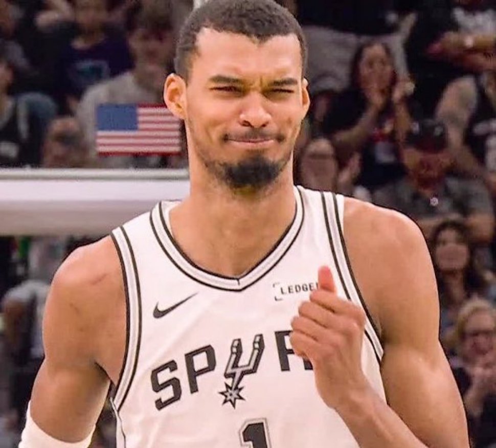 可惜了，明天没比赛文班亚马登顶mvp榜首