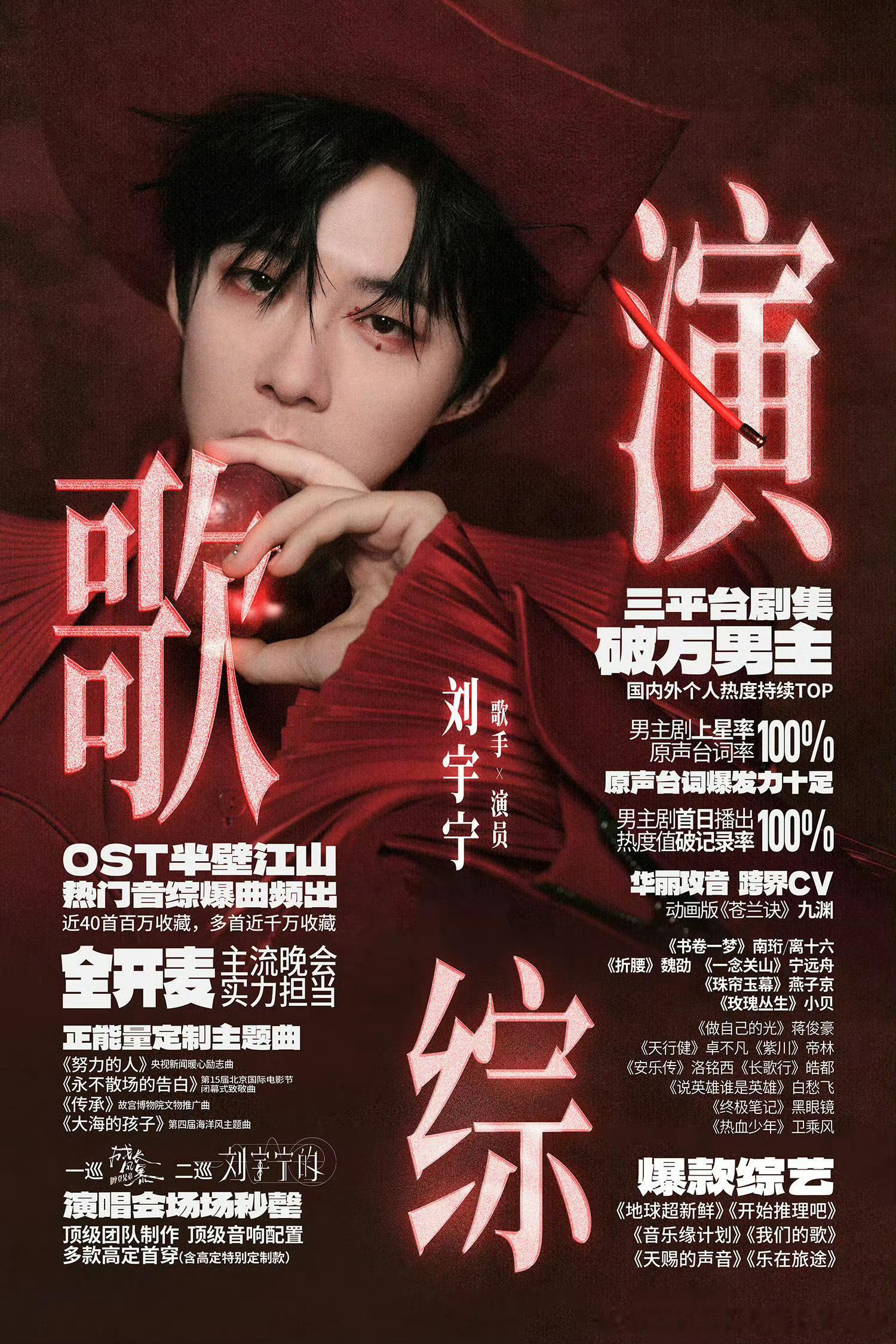 多正常啊！播了四部男主剧！三部破万！一部海内外爆开！搁我我也点名要刘宇宁！谁会跟