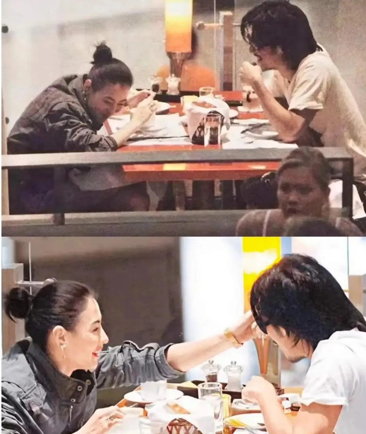 张柏芝和谢霆锋是真爱呀，在一起的时候多甜蜜，她眼里只有你。​​张柏芝