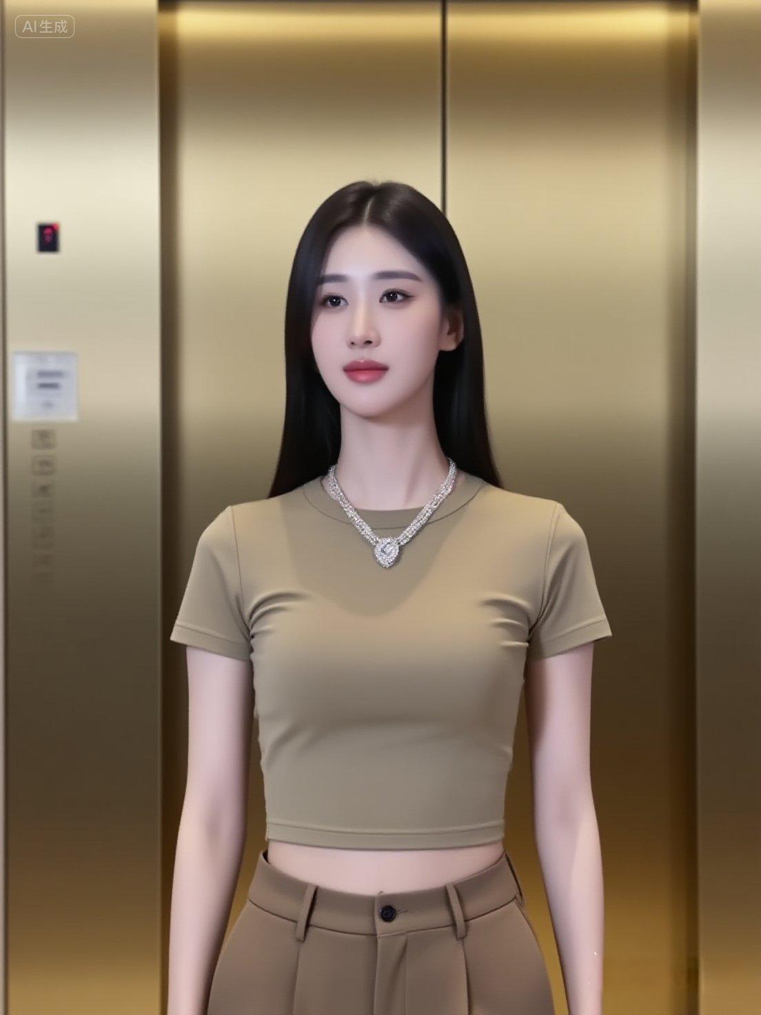 人美身材底子好，
随便穿，也美翻了。
哪些人可以称得上女神?