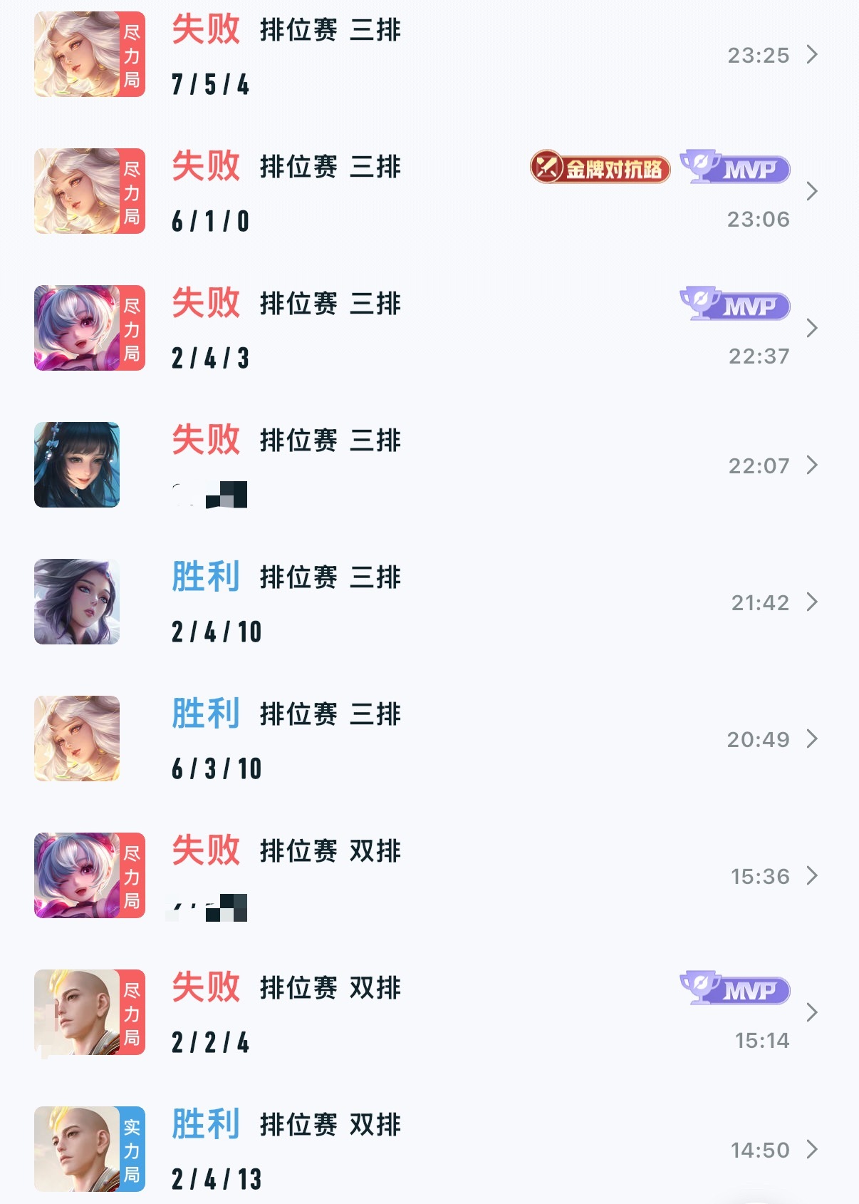我打王者荣耀： 