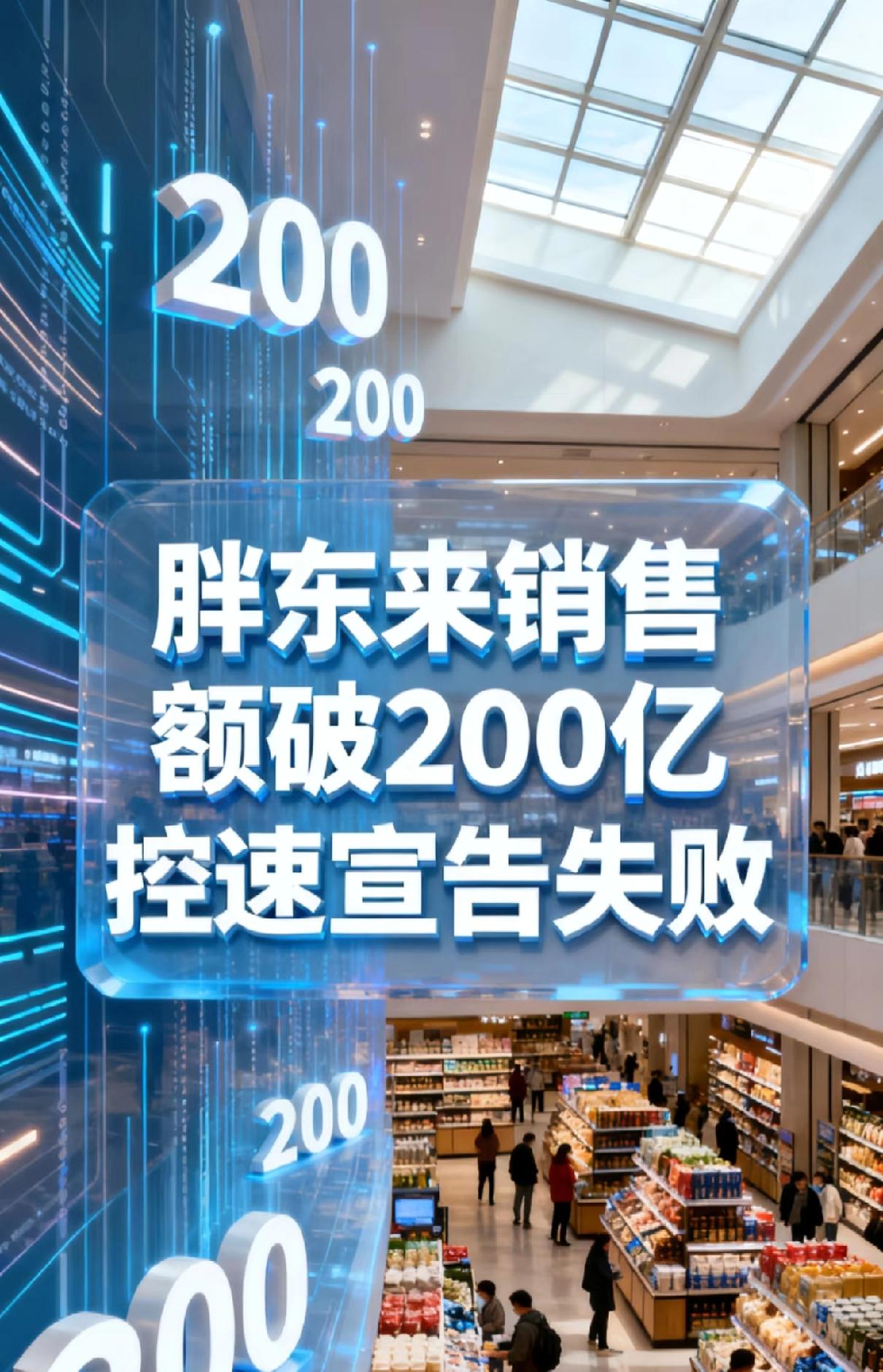 胖东来200亿“刹车失败”：河南超市慌的不是对手，是不敢对自己动刀！
谁能想到，