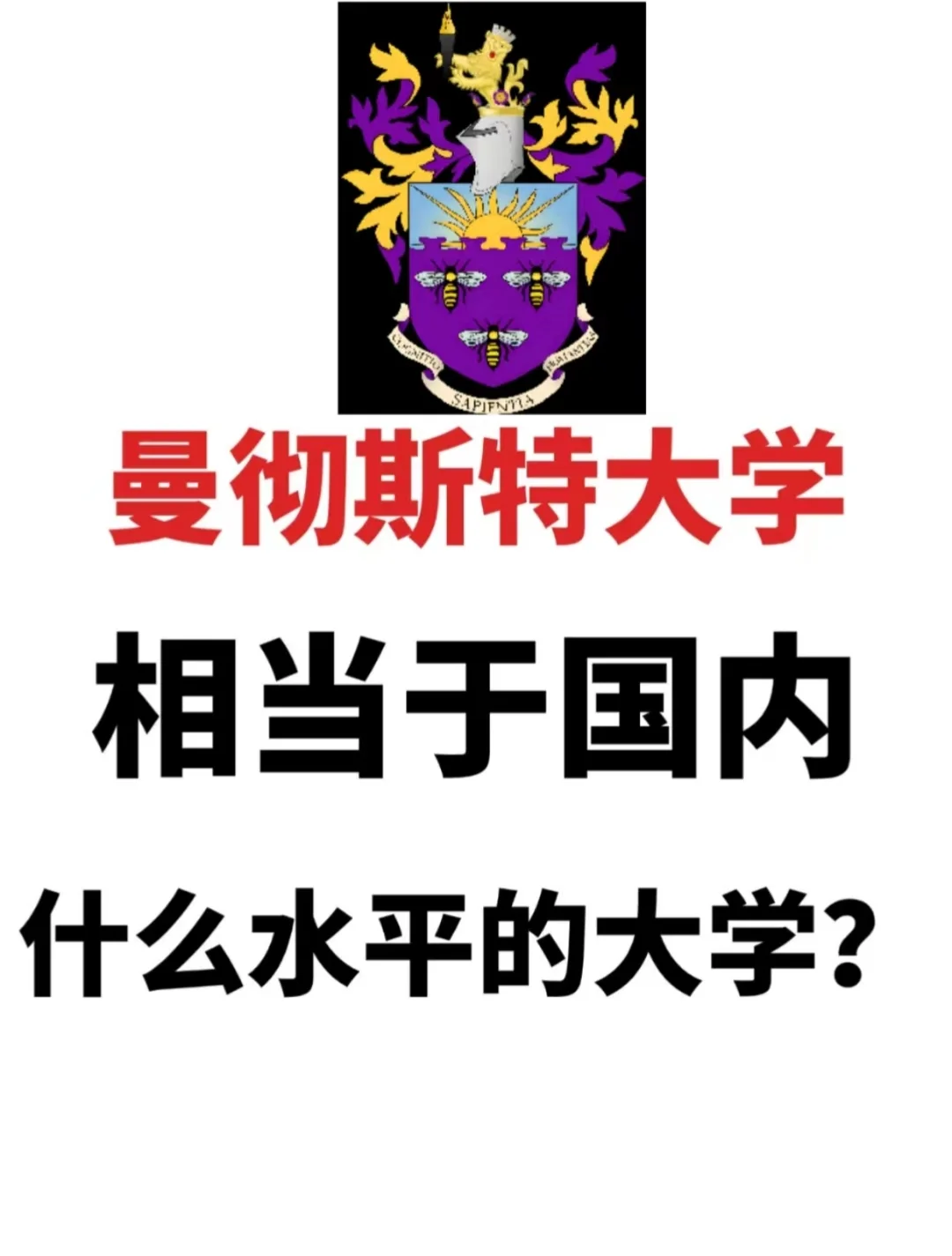 曼彻斯特大学竟然这么牛❗