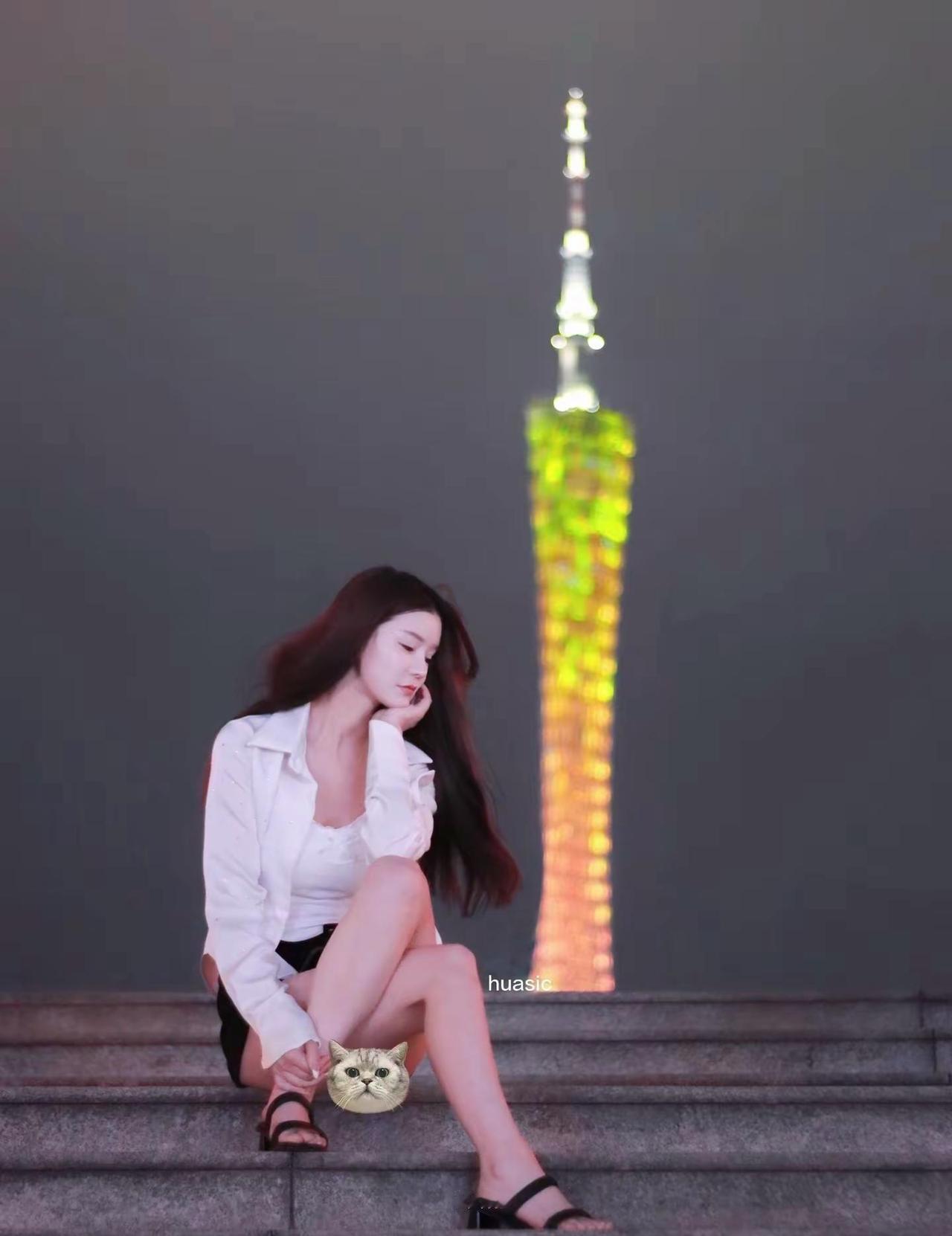 你失约的广州塔我替你来了。广州 广州旅游  广州拍照 广州旅拍