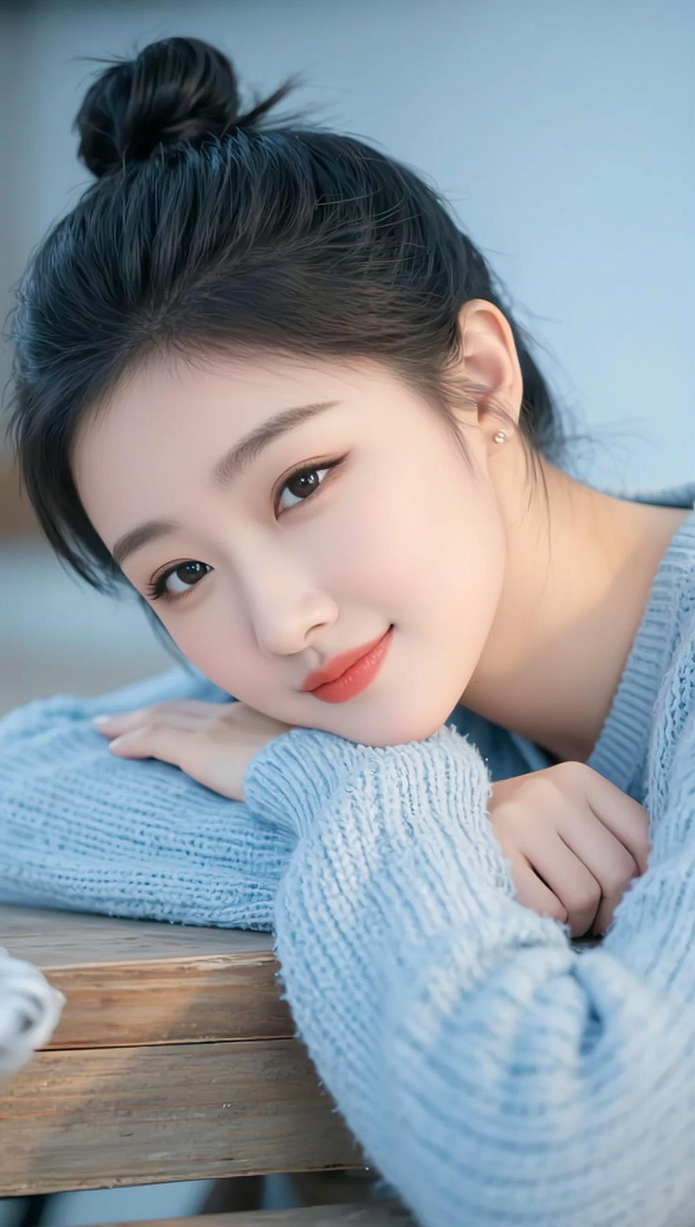 AI清透毛衣写真 抖音ai创作