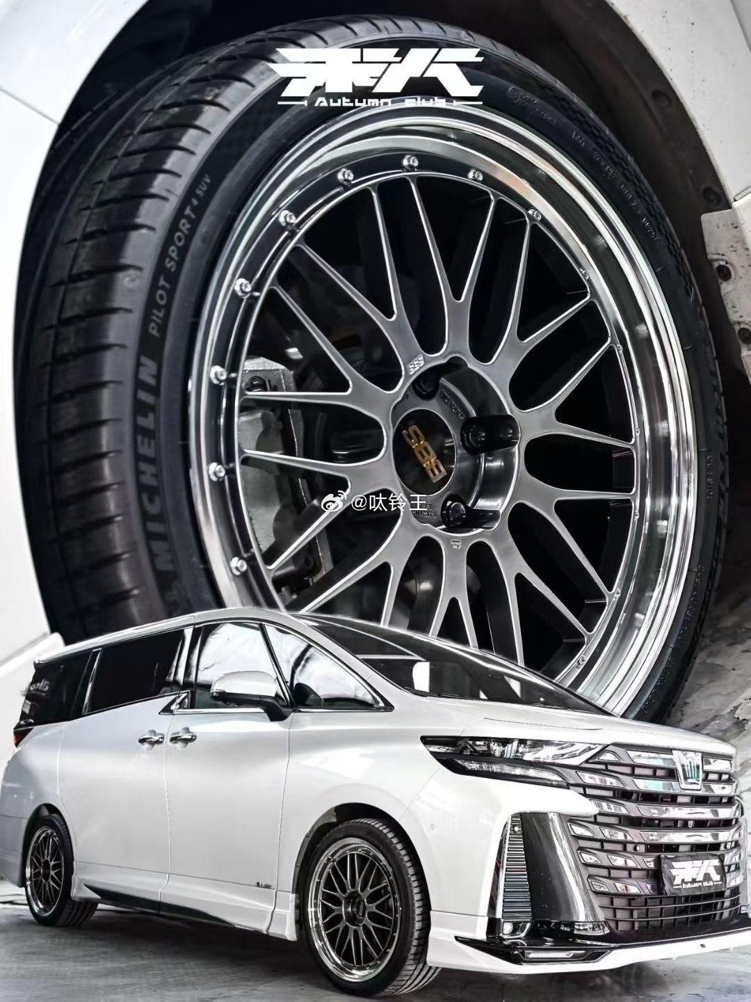 威尔法40系 ＆ BBS LM​20寸 DB-BKBD 现货供应​40系通吃！欢