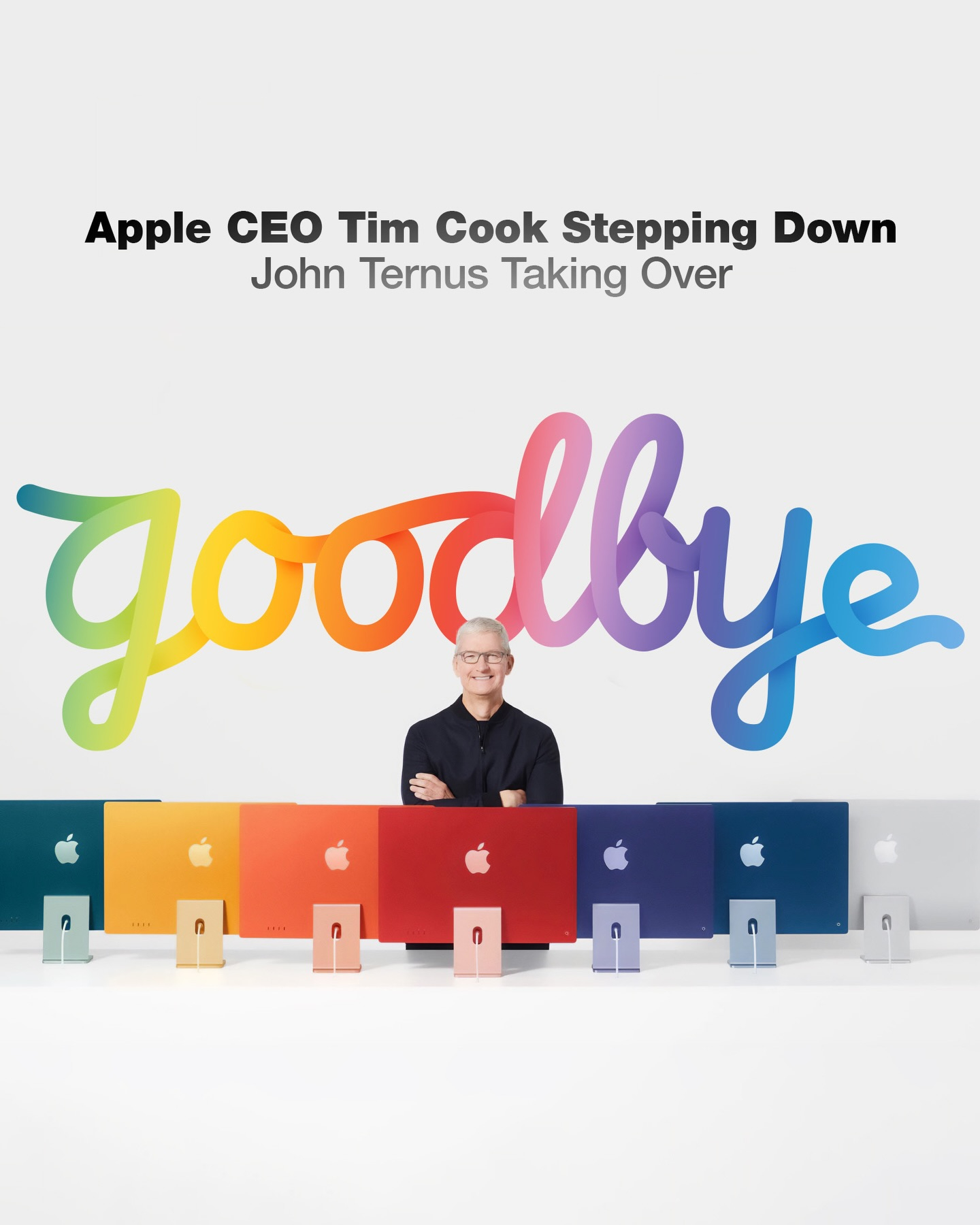 库克！OUT！苹果近十五年来最重要的一次权力交接，尘埃落定。9月1日，库克将正式