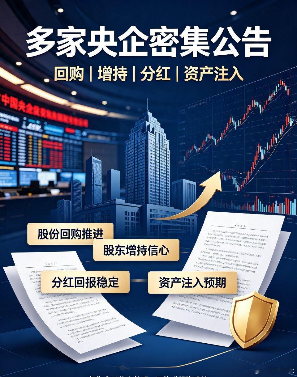 版本1｜完整版微博（合规，带互动+热门话题，直接复制发布）📰重磅资讯！多家央企