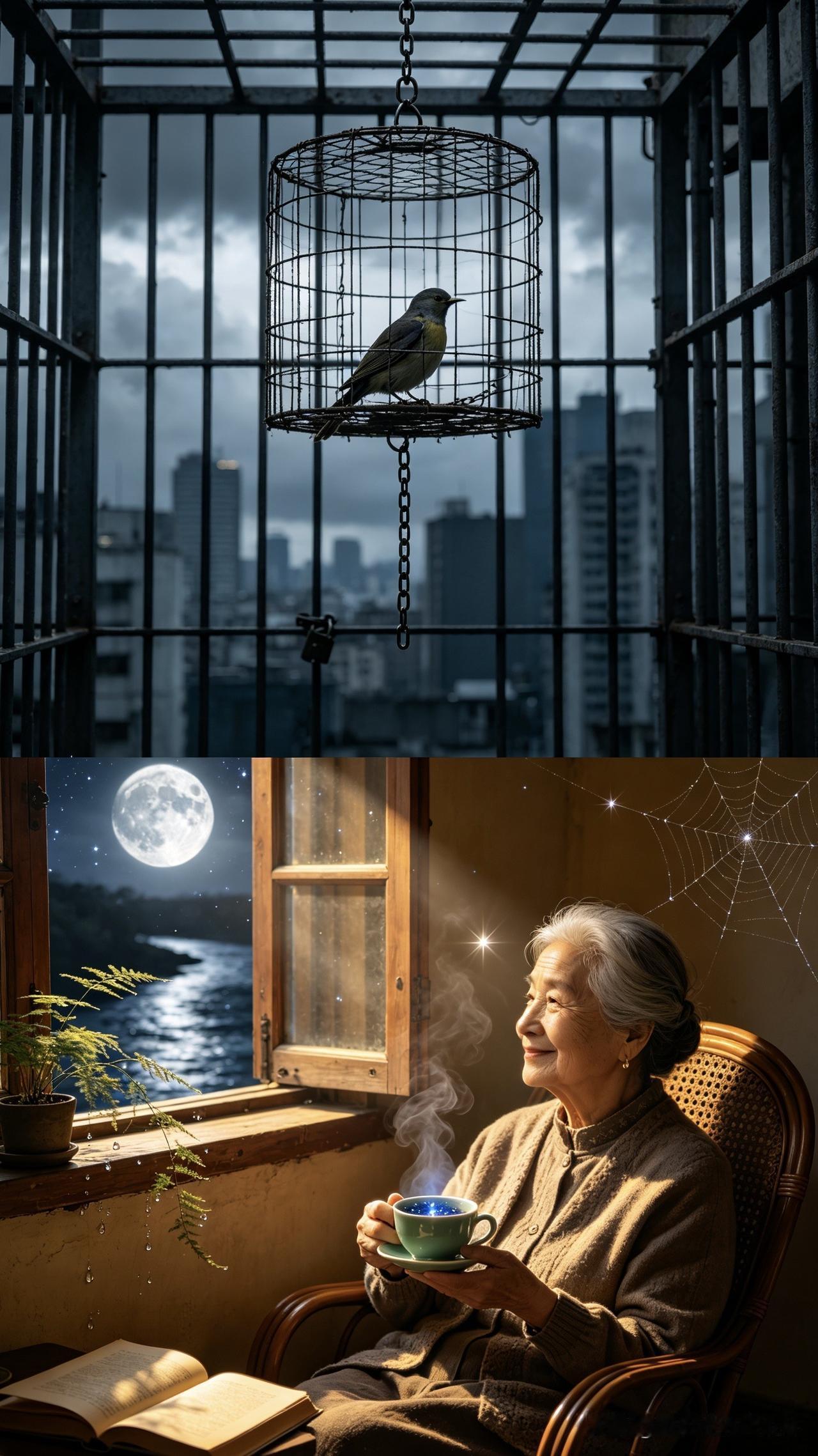 🍃💕人🍀生🌿感🌱悟💫꧂
      心若被困，天下是牢笼；
    