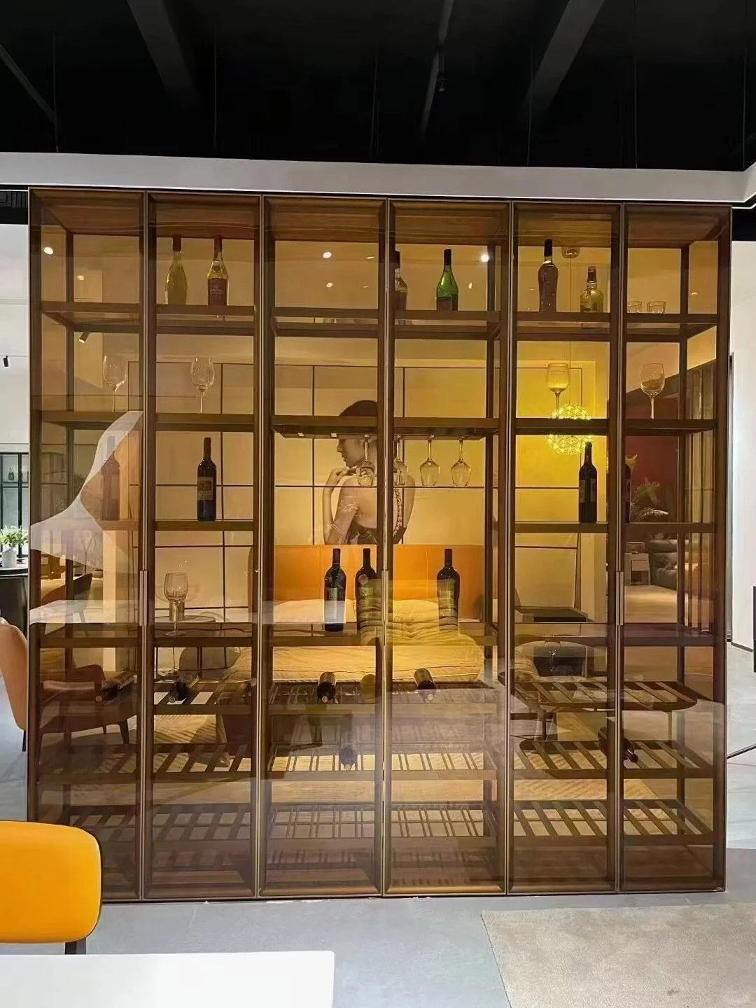 高级感满满的玻璃柜