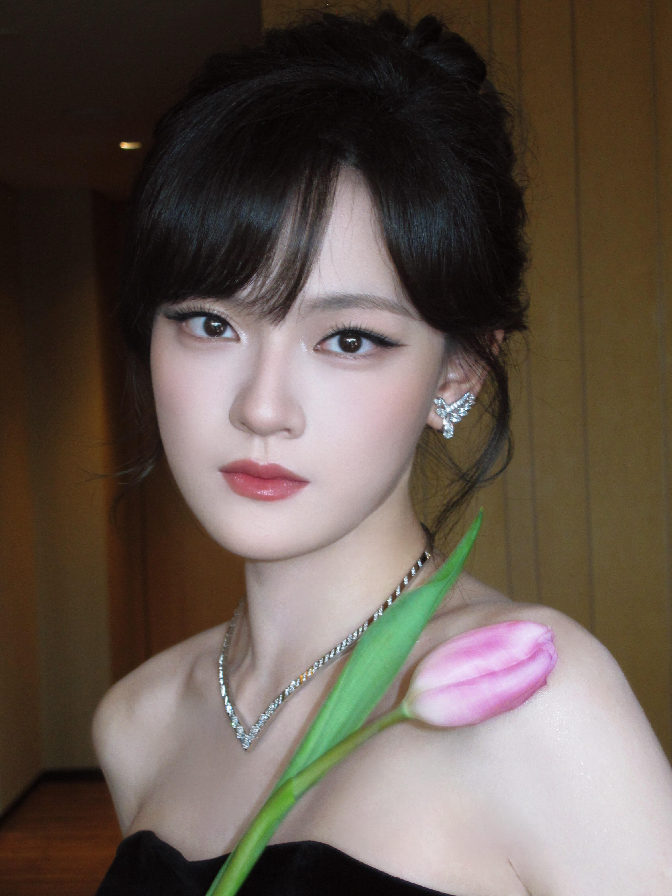 文淇好伟大的一张脸文淇 郁金香小姐微博之夜微博之夜出图微博之夜红毯文淇