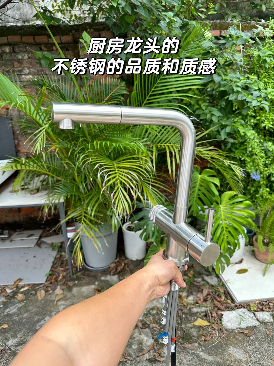 为什么国外更喜欢不锈钢厨房龙头💯