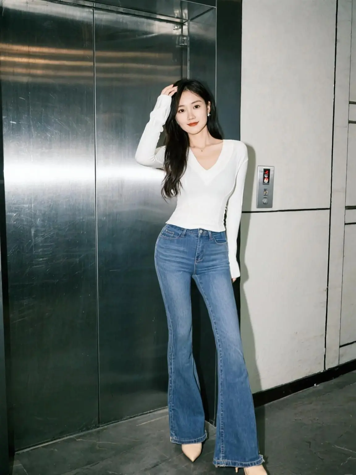 穿搭显瘦穿搭小个子穿搭牛仔裤