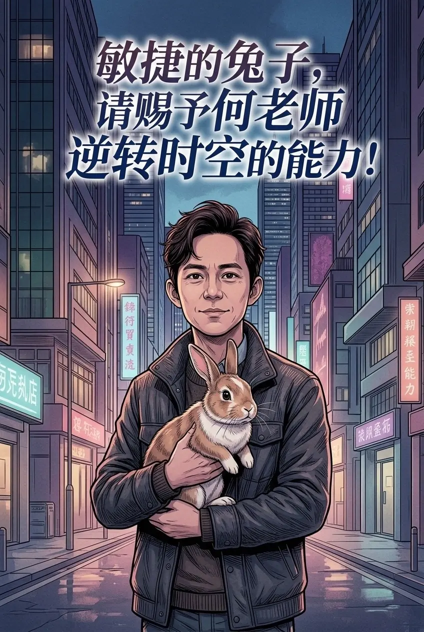 敏捷的兔子，请赐予何老师逆转时空的能力!