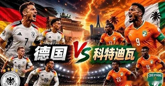 赛事：世界杯球队：德国vs科特迪瓦开球：德国🇩🇪进球：破门至少三次比分：3-