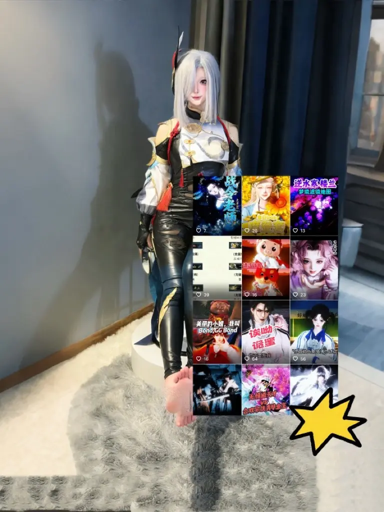 青天大老爷手势舞谁跳谁萌。  申鹤cos