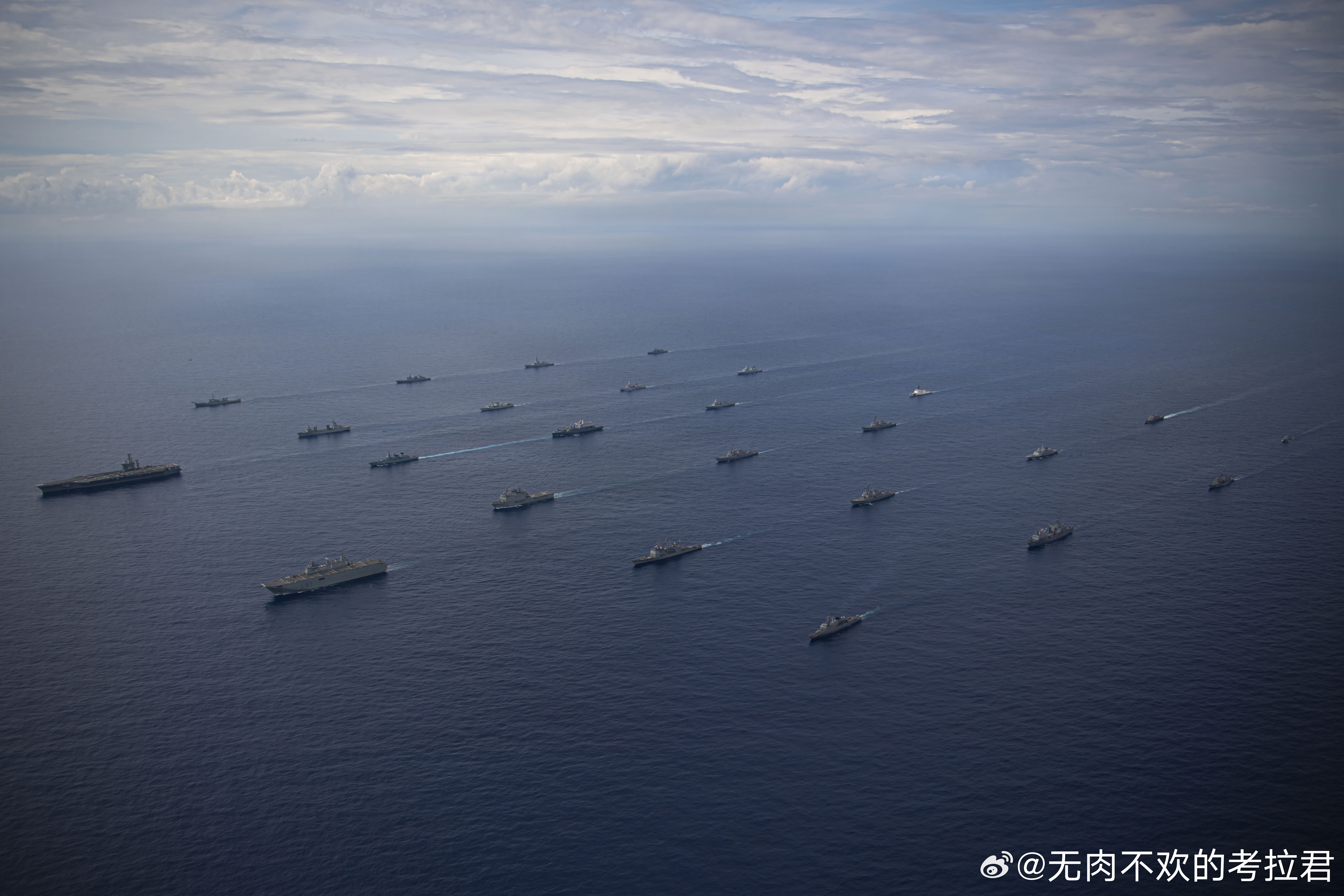 2026年6月25日，大西洋，USS Nimitz (CVN 68) 在Flee