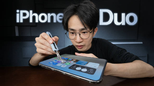 iPhone Duo首发体验视频来了！希望大家喜欢！
 #iPhoneDuo#