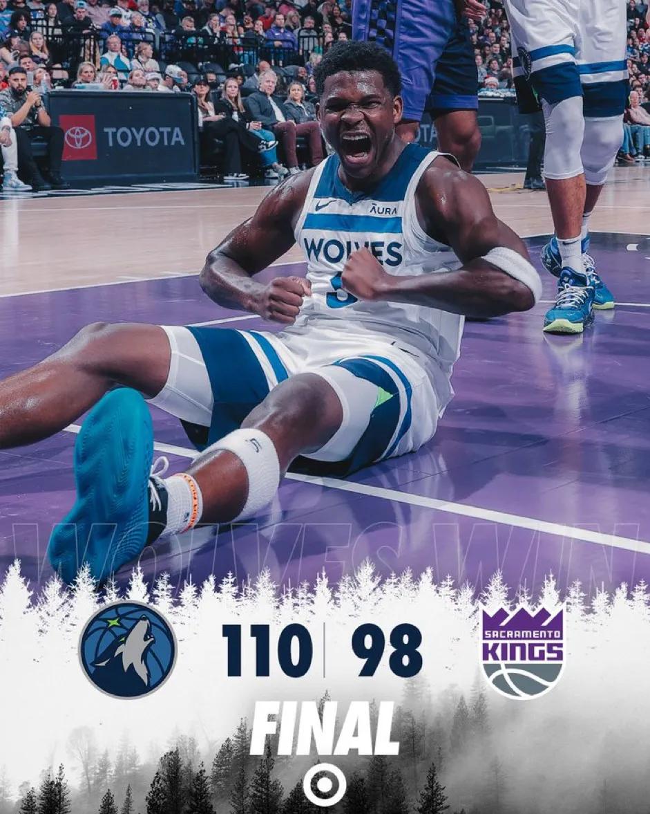 狼崽继续高歌猛进，22胜全联盟第一！华子无疑将是未来NBA的门面，今日一战，杀手