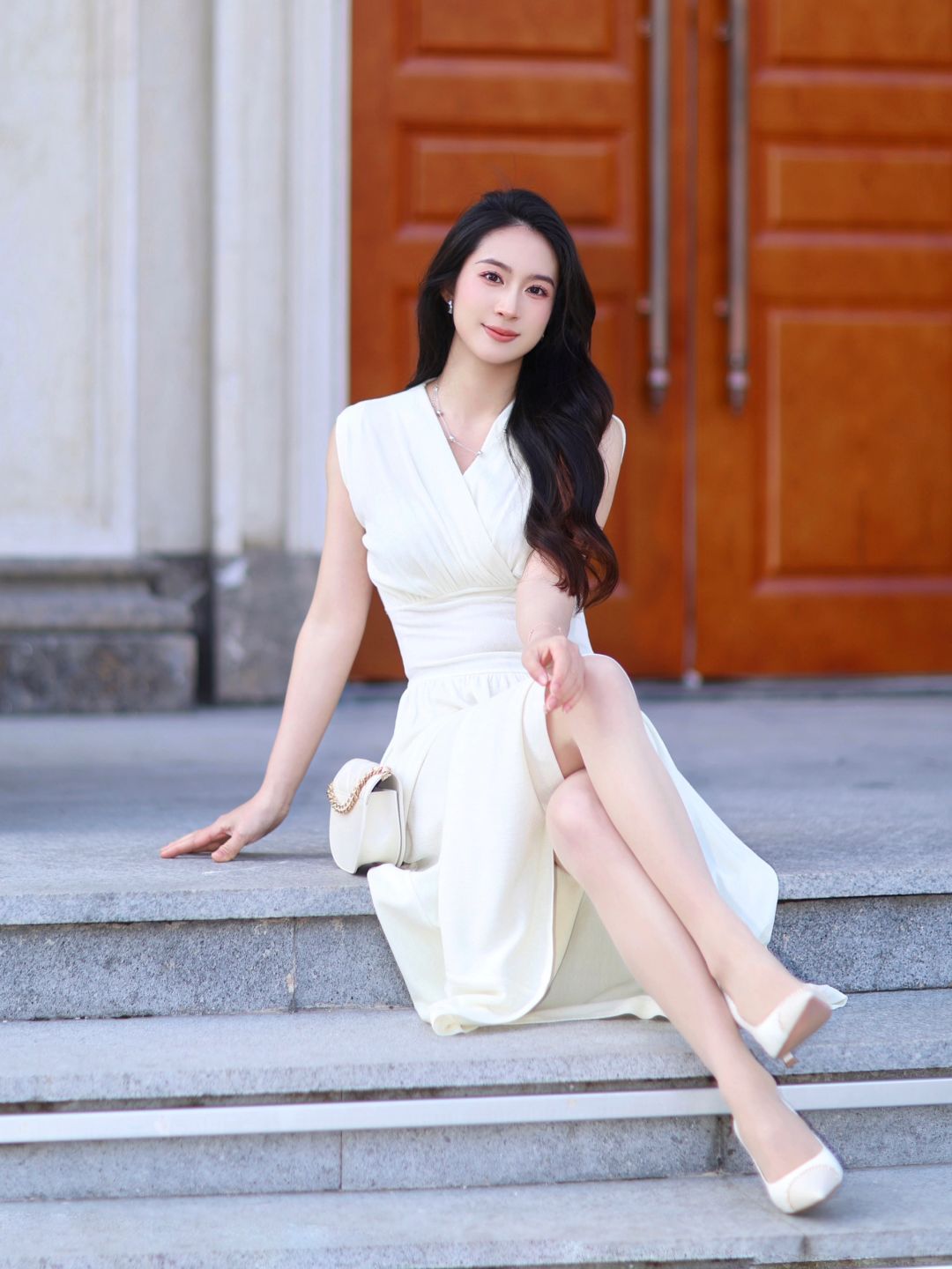 优雅连衣裙👗是心动的白月光