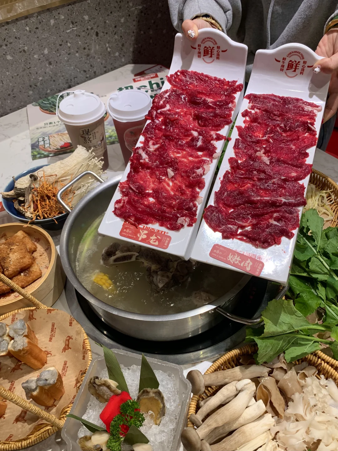 苏州坠正点！养生潮汕牛肉火锅🐂！