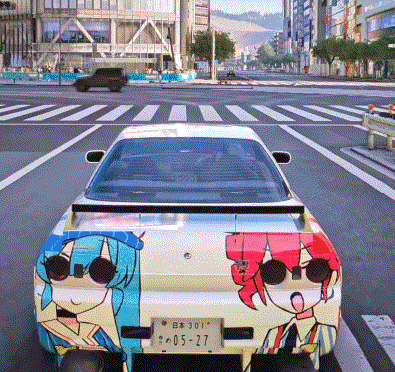 9285痛车 