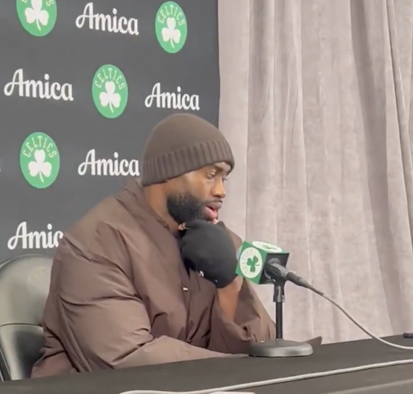 杰伦-布朗：球队已经拼尽全力了，说到底，我必须做得更好