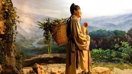 孙思邈的妻子由于难产，脸色苍白，浑身大汗淋漓，腹痛两天终于生下一男婴。可孩子一出