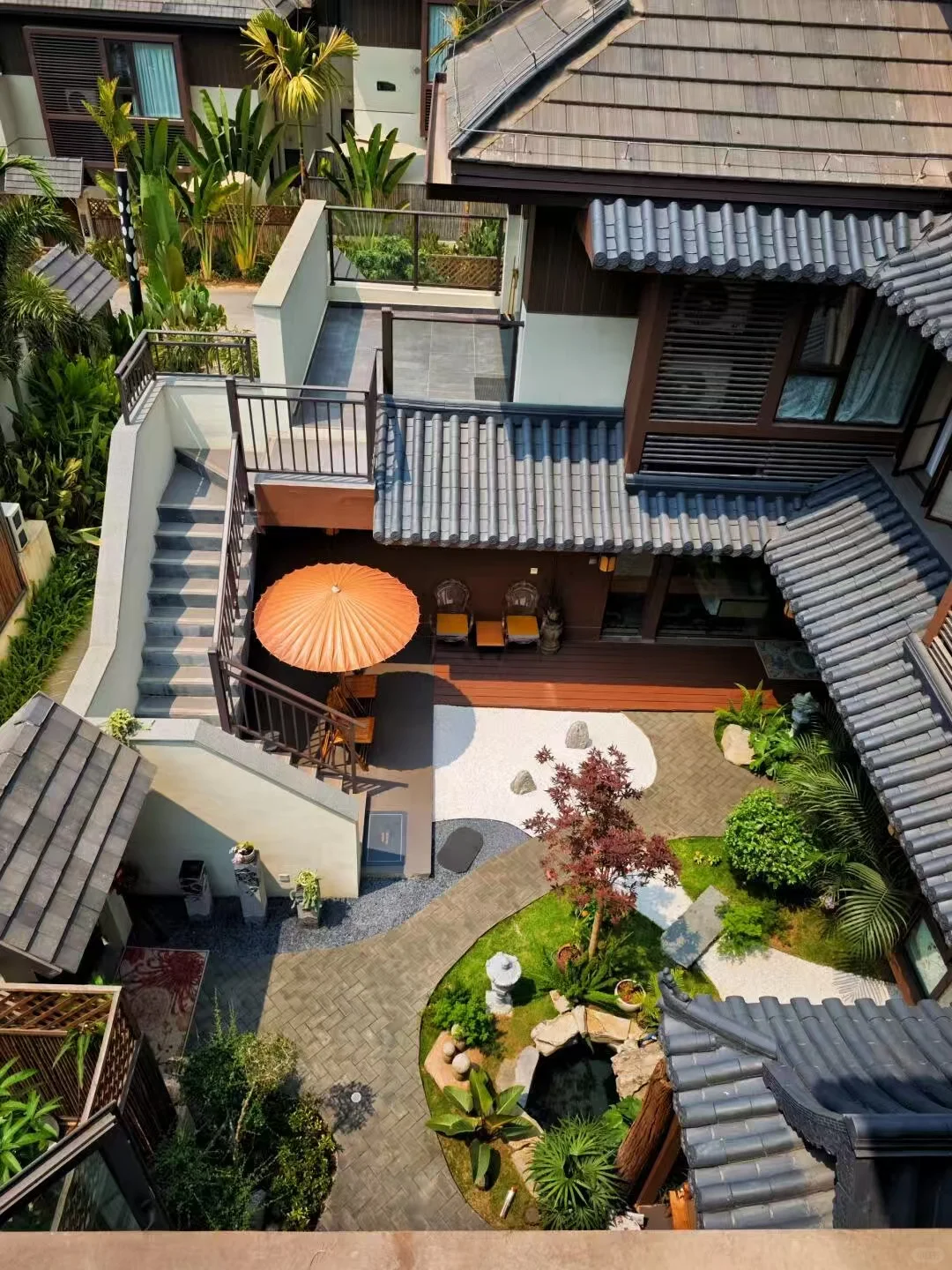 清远！四合院温泉院子！过年一家人住超值🧨