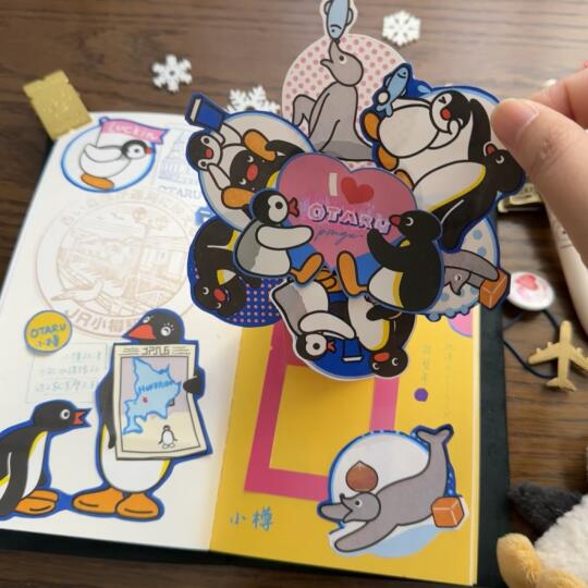 拼贴手帐｜小樽水族馆-祝津海洋乐园摩天轮