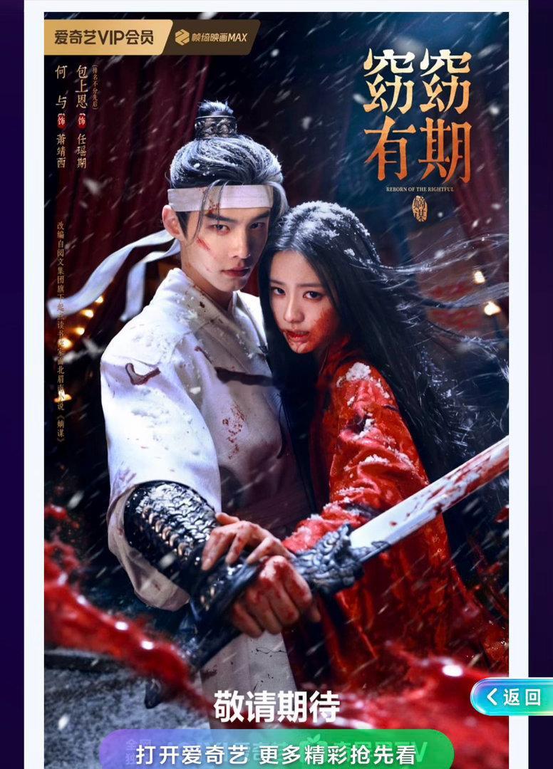 何与、包上恩（排名不分先后）《窈窈有期》项目特色：正统宅斗，重生改命，双强合谋，