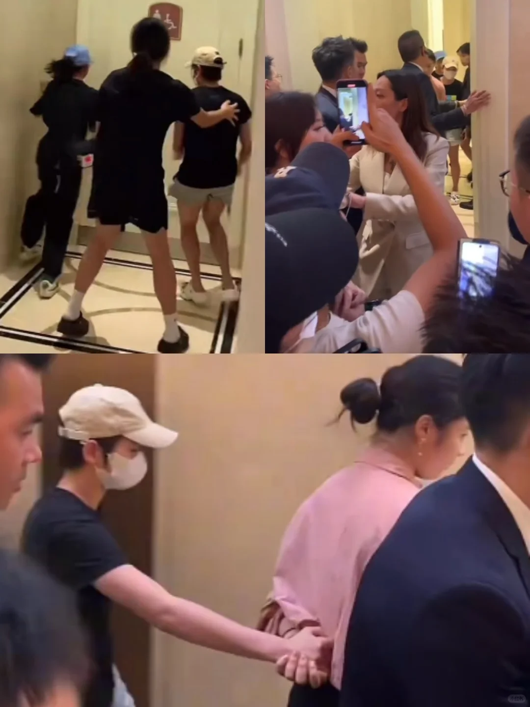 全红婵回酒店被近百粉丝围堵，躲进女厕吓哭