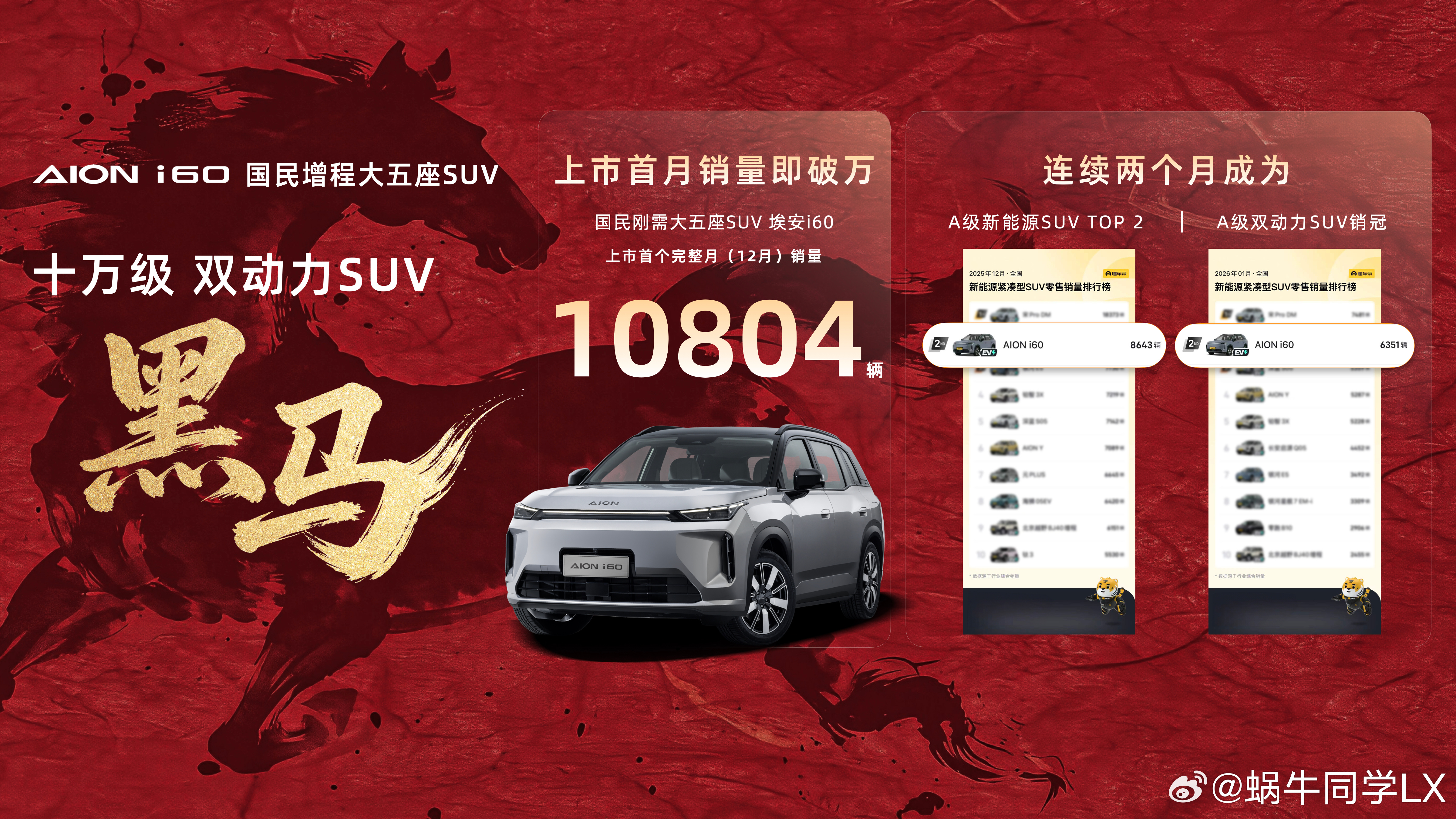 十万级的国民增程大五座SUV埃安i60来了，纯电续航210km，与昊铂HL同源的