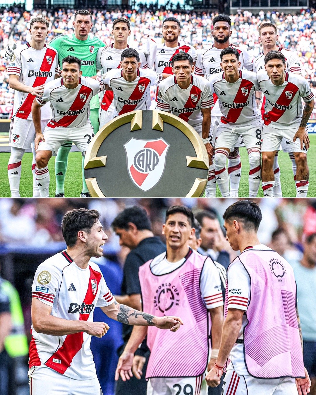 🚨Ole：🐔世俱杯0比2被淘汰后，没有河床球员在混合区接受采访。💰 这很可