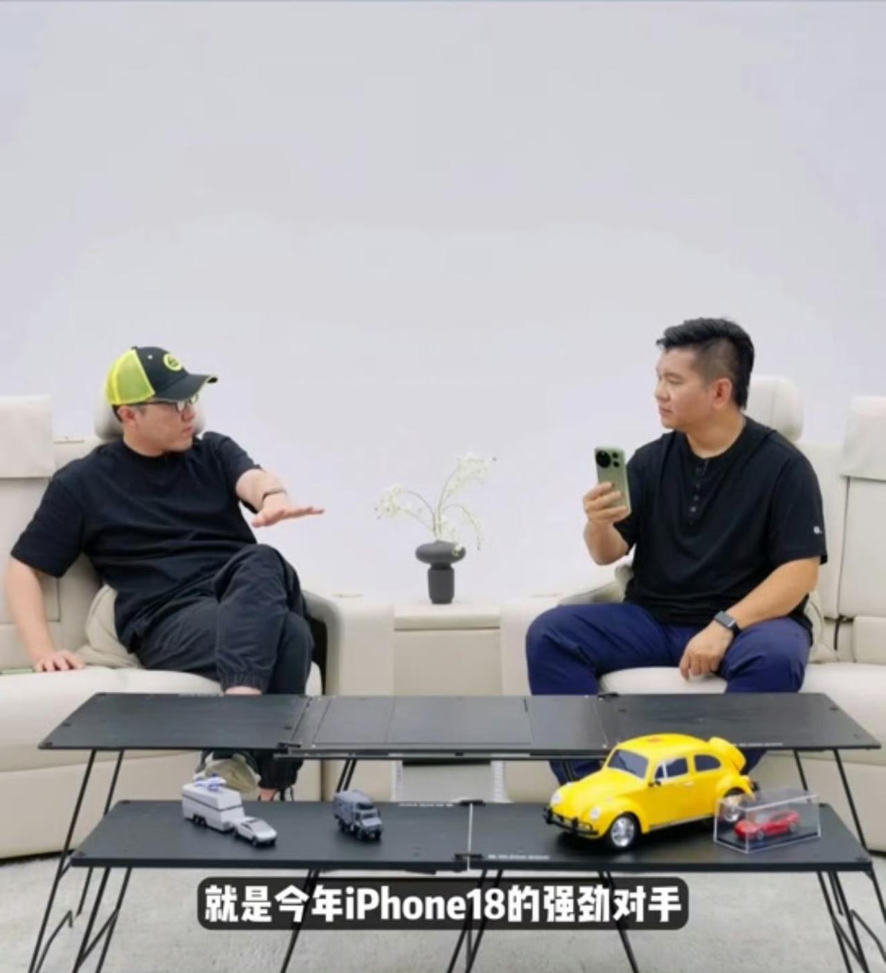 iPhone18做梦都没想到，自己的对手是荣耀Magic9
王自如与韩路跨界直播