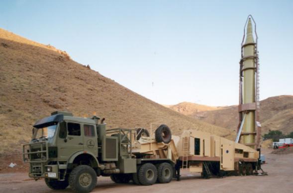 伊朗有点聪明，逐渐抛弃了固定式导弹发射井或者发射架，因为伊朗导弹一升空，美国就可