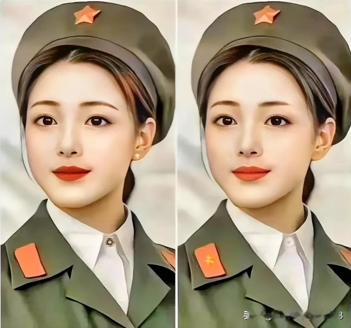英姿飒爽，风华正茂
找不同能找到6处眼力不错[灵光一闪]