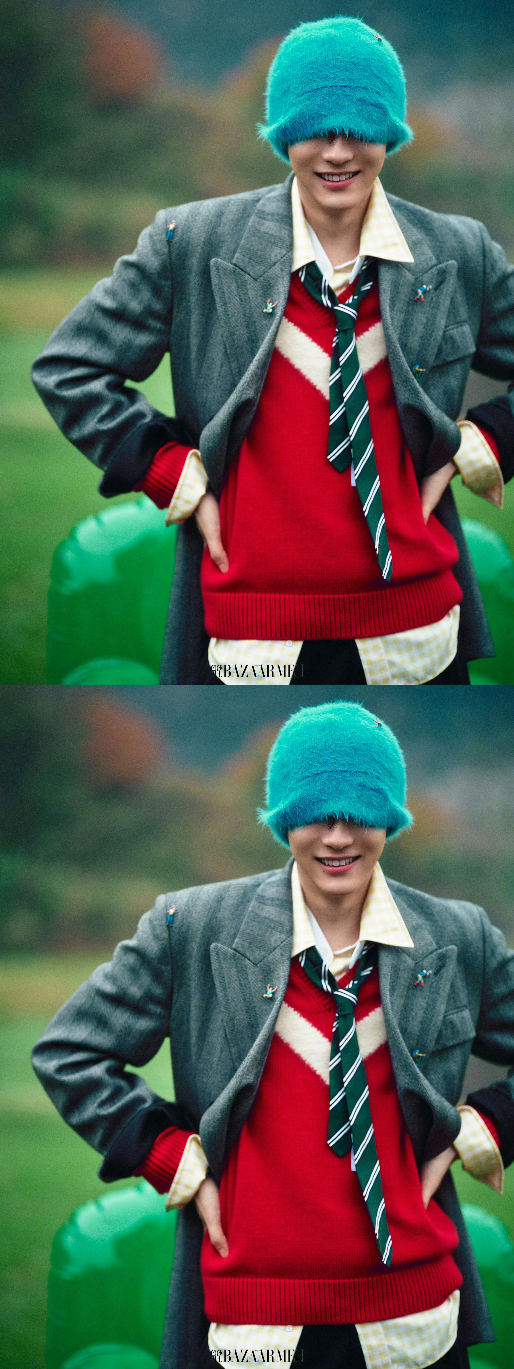 不愧是行走的男模啊，叠穿实在太好看啦，这该死的时尚表现力太绝了