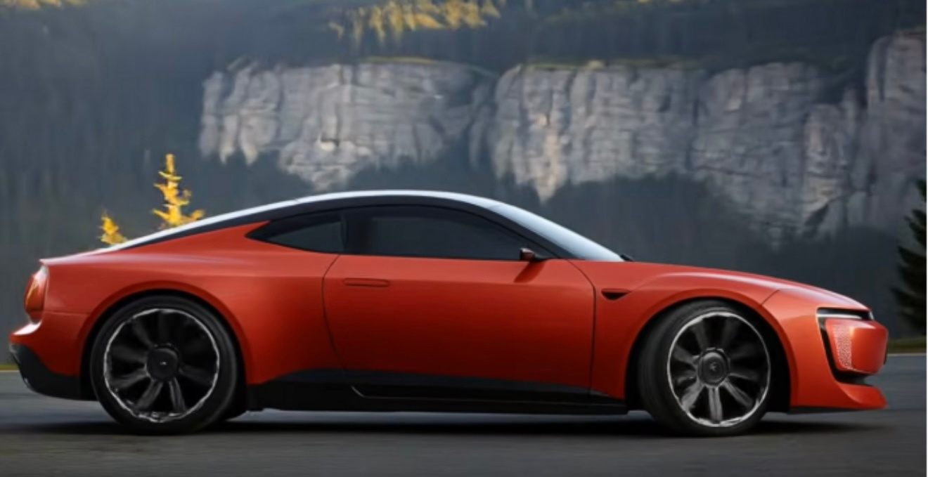 看到一组渲染的换代TT效果图….侧面一般，不太像四个圈风格，咋，双门版E5 Co