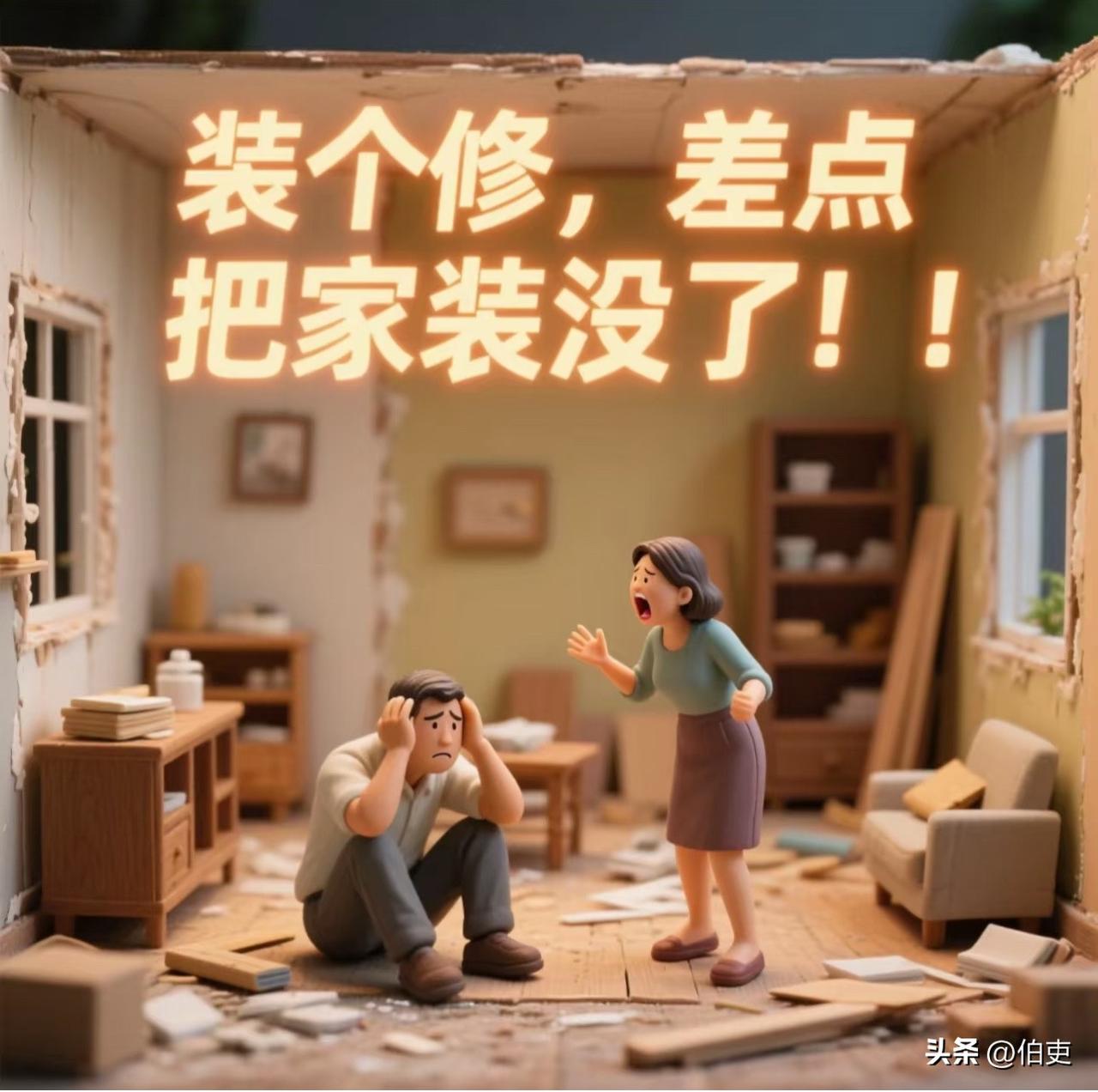 就因为新房装修的一些矛盾，吵的房子不想要了，甚至都想离婚了！

最近听我朋友诉苦