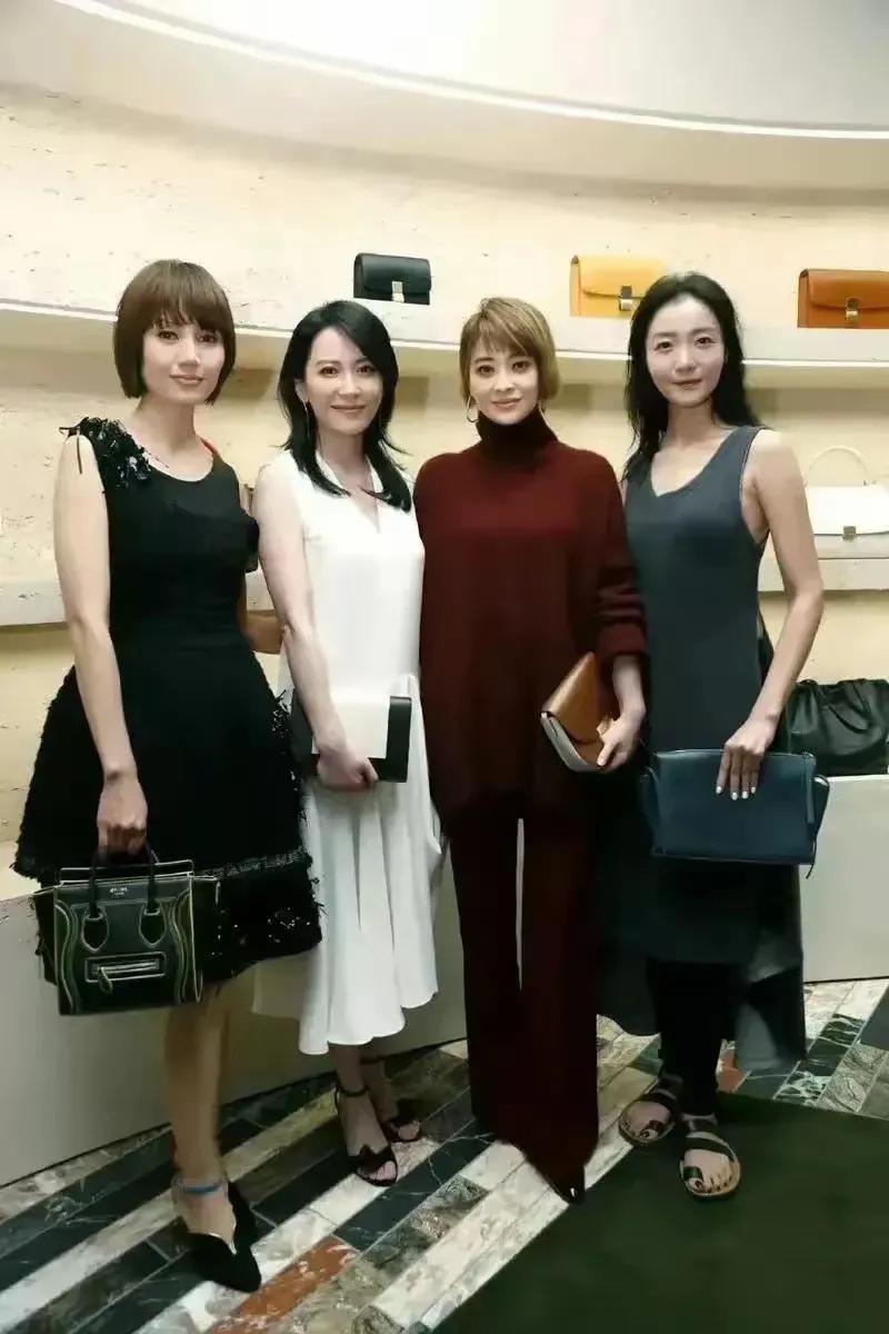 能和袁泉一较高下的，也就只有这三位一线女星了！她们分别是来自港圈的佘诗曼、还有内