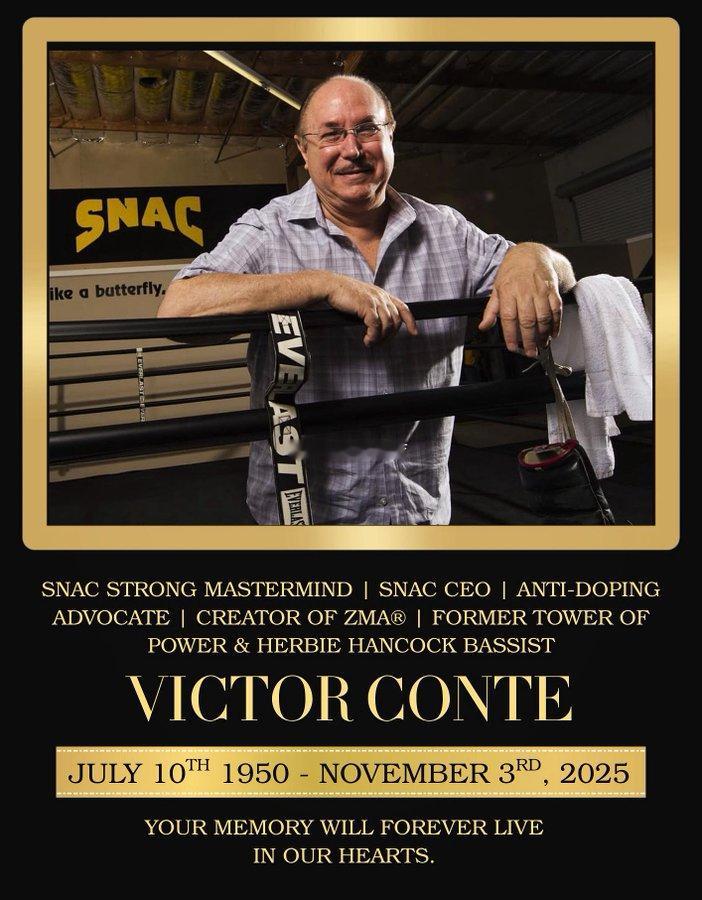 拳坛速递 职业拳坛臭名昭著的“药王”维克多-康特Victor Conte，因病离